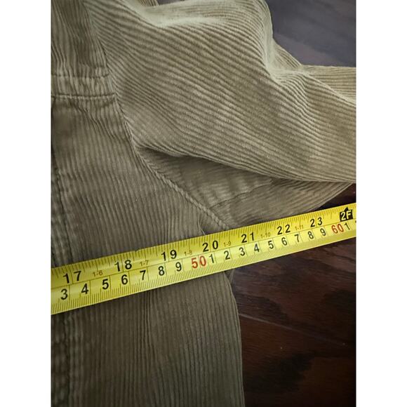 CAbi Casey Corduroy Jacket Brown khaki size Large - Picture 10 of 10